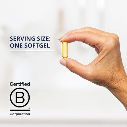 Metagenics OmegaGenics Fish Oil EPA-DHA 1000 - Omega-3 Fish Oil Supplement - for Heart Health, Musculoskeletal Health & Immune System Health* - with DHA & EPA - 120 Softgels