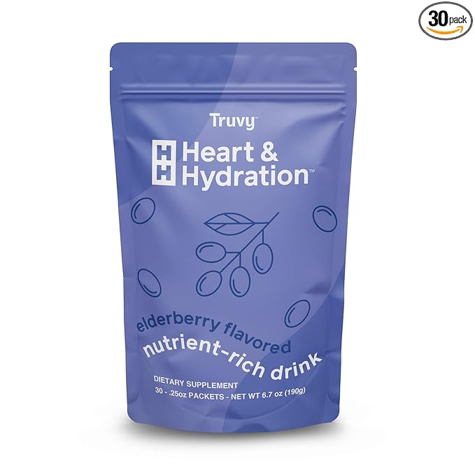 Heart & Hydration (Elderberry, 30 packets)