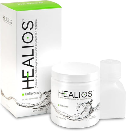 HEALIOS Unflavored Oral Health and Dietary Supplement, Powder Form, Naturally Sourced L-Glutamine Trehalose L-Arginine, 10.93 Ounces