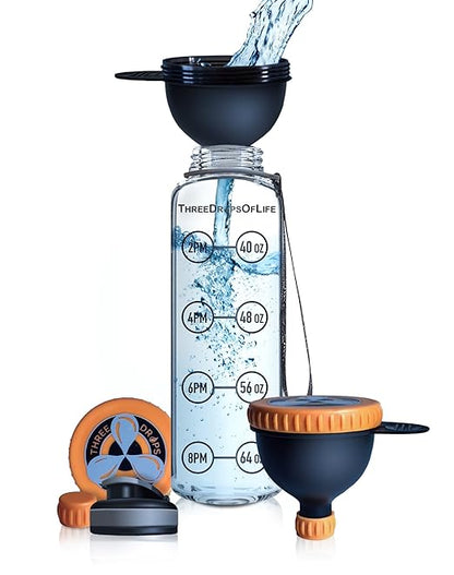 Numerous Supplement Uses, Best Load N Go Workout Protein Funnel, Great Pre or Post Workout Containers, Fill N Go (1, 100ML)