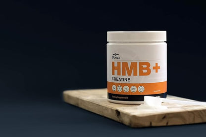 HMB + Creatine Supplement - 3g Daily HMB for Enhanced Strength, Power & Recovery, Ideal for High-Intensity Athletes, 30-Day Supply