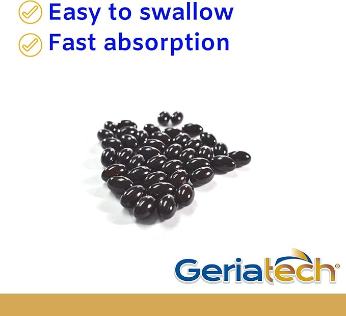 Senior multivitamins, Vitamins and Minerals Supplement, Women and Men Over 60, with Vitamin B12, Easy to Swallow, 100 softgels, by Pharmatech®