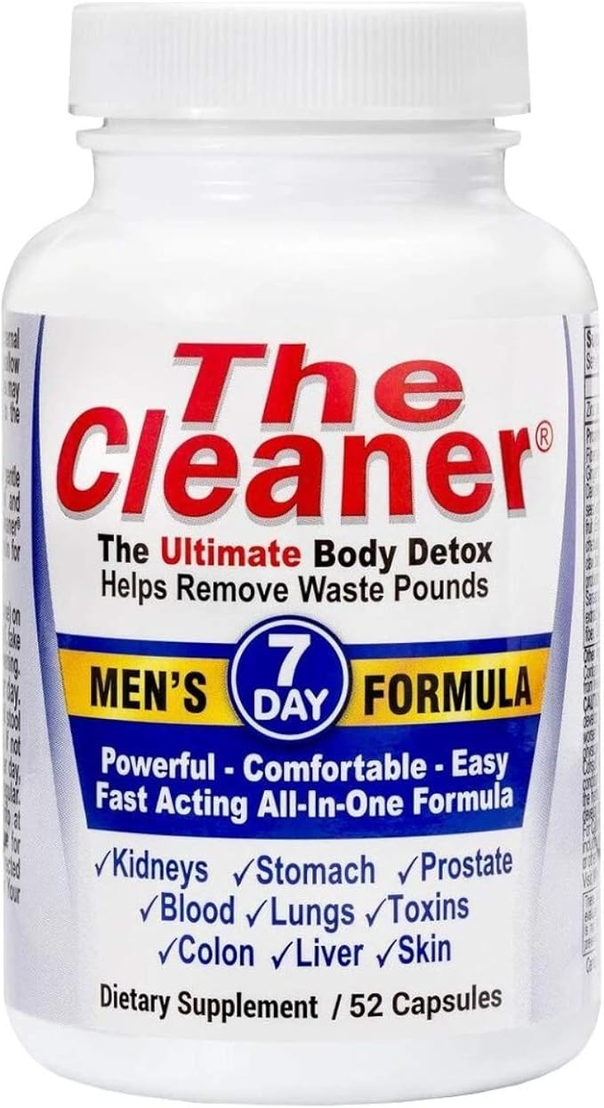 Century Systems The Cleaner 2 Pack Bundle 7 Day Women's and 7 Day Men's Ultimate Body Detox, 52 Capsules Each