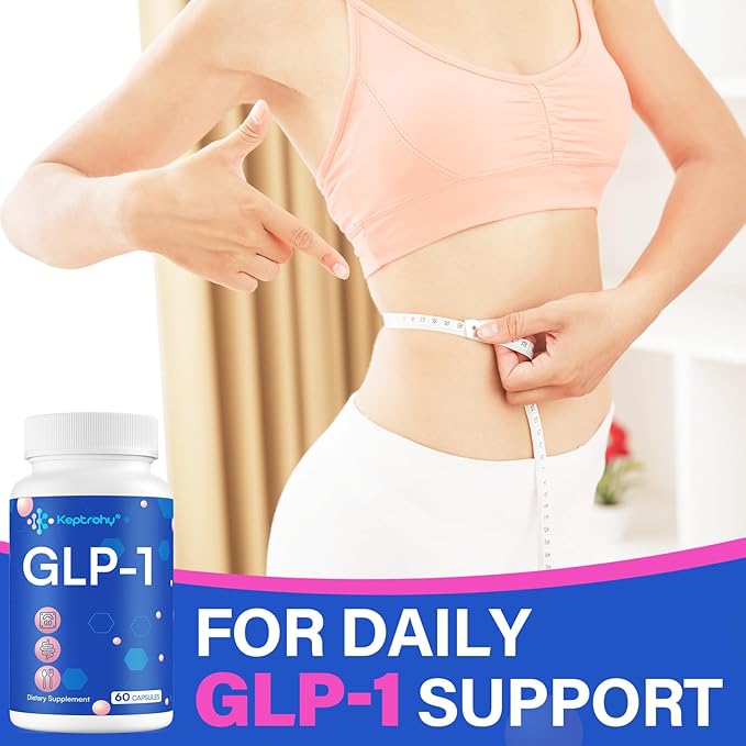 GLP-1 Support | Eriocitrin Support GLP-1 Naturally, Take Before Meal, GLP-1 Support, GLP Support Core with Synbiotics, Hops Extract, Natural GLP-1 Supplement for Men & Women - 1 Bottle