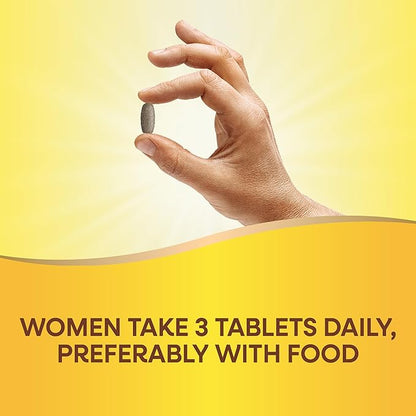 Nature's Way Alive! Max3 Potency Women's Complete Multivitamin, Supports Energy Metabolism, Heart & Bone Health*, with B-Vitamins Including Methylated B12 and Folate, 90 Tablets (Packaging May Vary)