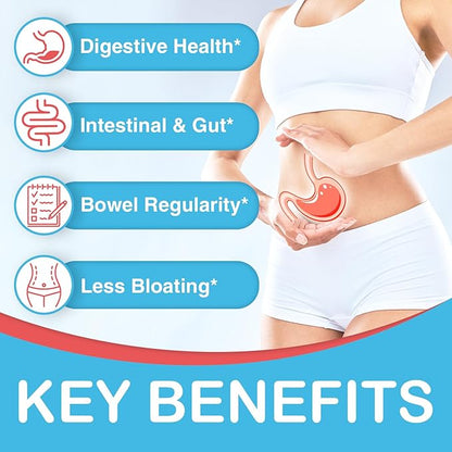 Fiber Gummies for Adults, Fiber Gummies for Women & Men, Fiber Gummies for Regularity, Digestion & Gut Health, 5 Prebiotics Complex, Inulin, Fos, Chicory Root - Fiber 5g, Sugar Free, 5 Packs