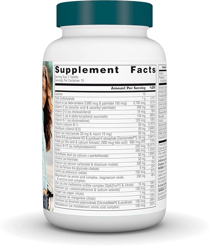 Source Naturals Women's Life Force Multiple, Daily Multivitamin & Immune Health Supplement - 45 Tablets