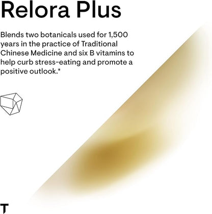 THORNE Craving and Stress Support (Formerly Relora Plus) - 5-MTHF, B Vitamins, Folate, and Plant Extracts to Support Sleep, Cravings, and Stress - 60 Capsules - 30 Servings