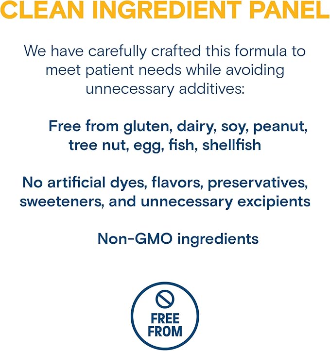 Bariatric Fusion Dissolvable Vitamin D3 5000 IU Quick Melt | Lemon Citrus Flavored Chewable Vitamin D Supplement | Healthy Bone Support* | Gluten, Dairy, and Soy Free | 90 Fast Melting Tablets