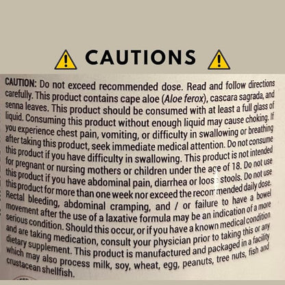 Herman Organic 7-Day Colon Cleanse Supports Healthy Bowel Movements, Colon Cleanse Detox