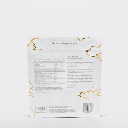 INBLOOM Plant Based Protein Powder - Green Protein with Six-Source Plant Protein Blend - Vanilla Bean Flavor - 14 servings