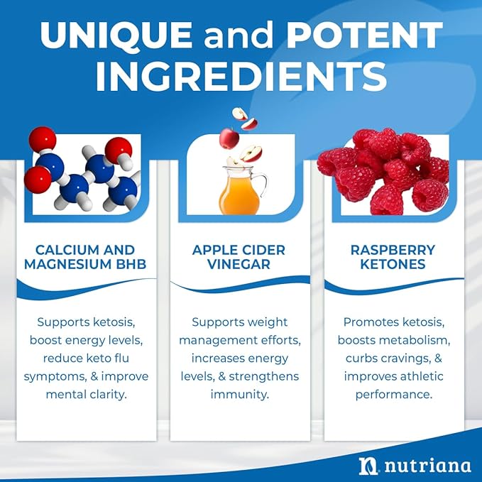 Keto BHB Exogenous Ketones for Men & Women - Keto Supplements for Mental Clarity & Focus - Keto Burn - Keto Pills Carb-Free Energy for Muscle & Ketosis Support