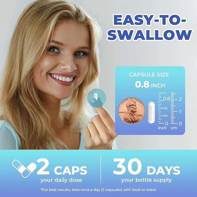 GLP-1 Supplement Support, with Naturally GLP-1 Supplement Probiotic, Hops & Green Tea Extract, GLP 1 Supplement for Gut, Energy