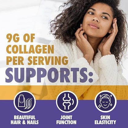 DR. EMIL NUTRITION Collagen Peptides Powder Plus Immune Mushroom Blend - Collagen Powder for Women with Lions Mane & Reishi Mushroom Powder for Immunity - Collagen Supplements for Hair, Skin & Nails