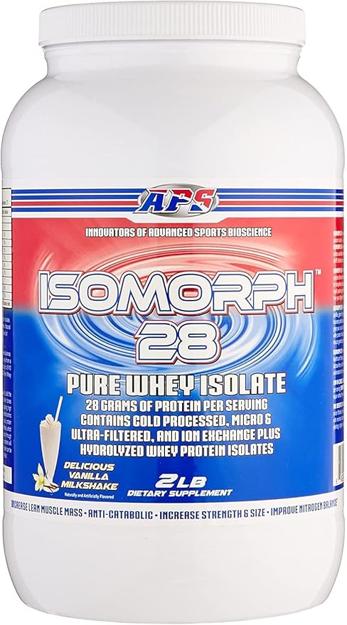 APS Nutrition Isomorph 28, Vanilla Milkshake, 2 Pound