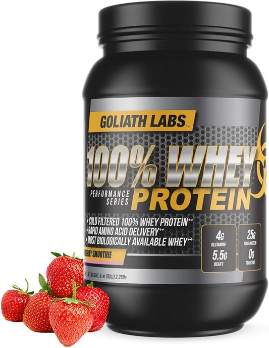 Goliath Labs Whey Protein (10 lbs, Strawberry)