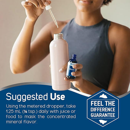 Trace Minerals | Liquid Ionic Boron | 6 mg Boron | Supports Normal Bone Metabolism, Brain Function & Joints | with Ionic Trace Minerals, Magnesium + Chloride | 144 Servings, 2 fl oz (3 Pack)