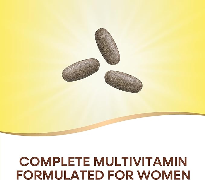Nature's Way Alive! Max3 Potency Women's Complete Multivitamin, Supports Energy Metabolism, Heart & Bone Health*, with B-Vitamins Including Methylated B12 and Folate, 90 Tablets (Packaging May Vary)