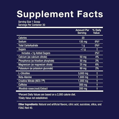 Novex Biotech PRE-7 Pre-Workout Pineapple Flavor – Super Preworkout Supplement – 300 MG Caffeine – Replenish Electrolytes – Amplify Vascular Pump* - 30 Servings