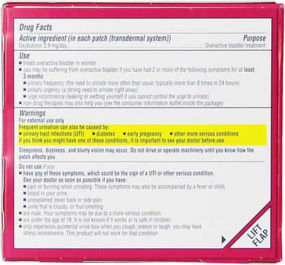 ?for Women (8 Patches = 32-Day Supply) (Pack of 2)