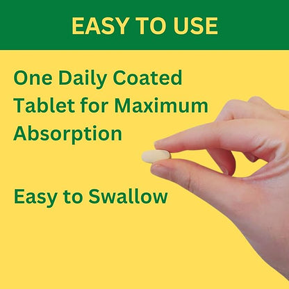 Greenfield Nutritions Halal Multivitamins for Women and Men - 60 Gelatin Free Multivitamin Tablets with 27+ Vitamin Minerals, A, B12, C, D3, Iron and Zinc - Supports Immunity Bone and Overall Health