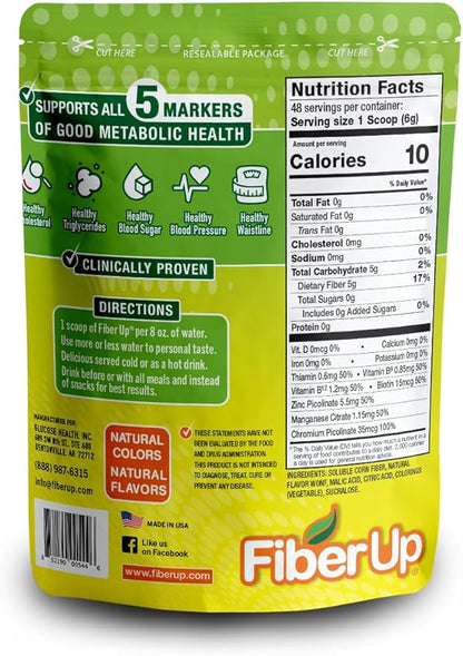 Delicious, Prebiotic Soluble Fiber Supplement, Tropical, 48 Servings.