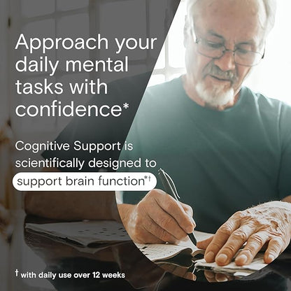 One A Day Cognitive Supplement – Brain Supplement to Support Cognitive Performance for Men and Women with Bacopa. Also includes Rhodiola, & Holy Basil, 30 Capsules (Packaging May Vary)