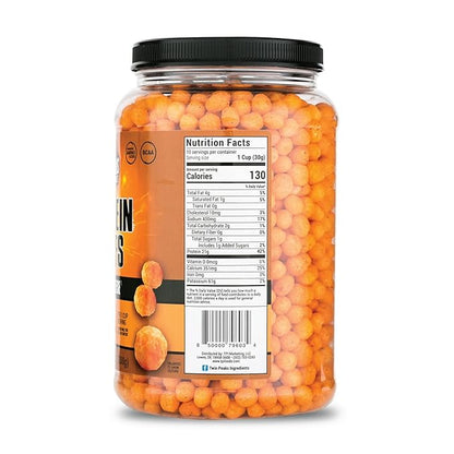 Twin Peaks Low Carb, Keto Friendly Protein Puffs, Nacho Cheese (300g, 21g Protein, 2g Carbs)