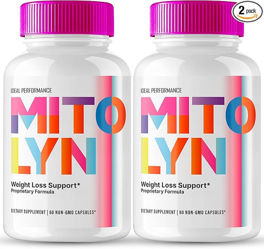 Mitolyn Keto Capsules, Mito Lyn Advanced Formula Pills - Maximum Strength, Mitolyn All Natural Keto Pills, Mitolyn Capsules, Mito lyn Pills Reviews (2 Pack)