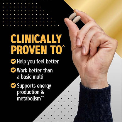 InfiniStore™ Medicine Pouch & Scented Moist Towelette Bundled with GNC Mega Men Multivitamin, Energy & Metabolism, 90 Tablets