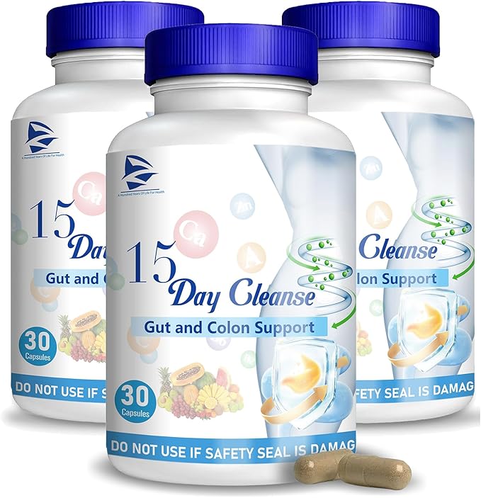 15 Day Gut Cleanse - Gut and Colon Support
