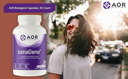 AOR, benaGene, Supports Healthy Aging, Energy and Longevity, Dietary Supplement, 30 servings (30 capsules)