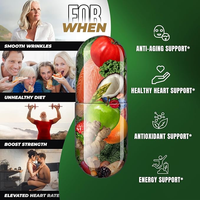 Cholesterol Supplement - Triglycerides Support Capsules w. Organic, Odorless Garlic, Cayenne Pepper, Plant Sterols to Support Normal HDL and LDL Cholesterol Levels w. Antioxidant Niacin (Vitamin B3)