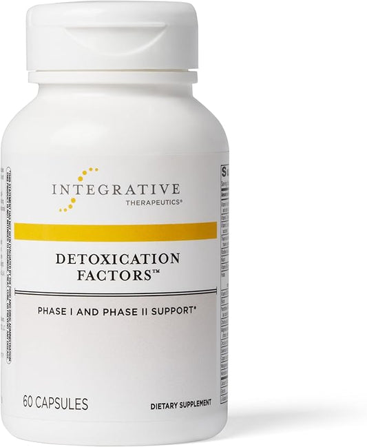 Integrative Therapeutics - Detoxication Factors - Phase I and II Detoxication Support - 60 Capsules