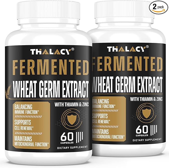 Spermidine Supplements 13mg - 1300mg Wheat Germ Extract Capsules Potent Formula with Higher Spermidine Content and Zinc for Healthy Aging, Daily Immune System and Cell Renewal, 120 Capsules