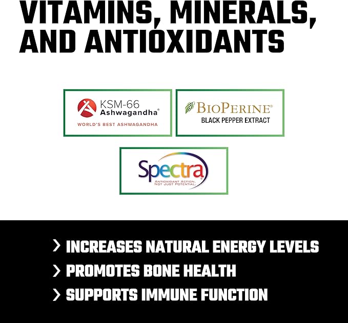 Axe & Sledge Multi Plus Multivitamin for Men & Women, 90 Capsules, 30 Servings