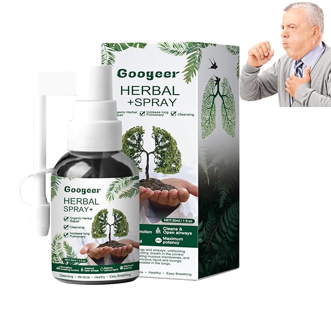 Herbal Lung Cleansing Spray,respinature,googeer Herbal Lung,Best Respinature Herbal Lung Cleanse Mist,Respi Nature Herbal Lung Cleanse Mist (1PCS)