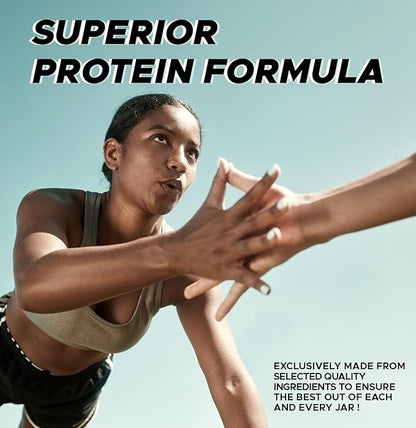 High Whey, Protein Powder, Whey Isolate, Gluten Free, Lean Muscle Mass for Men & Women, 25g of Protein Per Scoop, 908 g, 24 Servings (Chocolate Cake, 2 Pound)