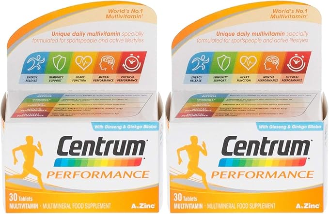 Centrum Performance Multivitamins (Pack of 2), 30 Count