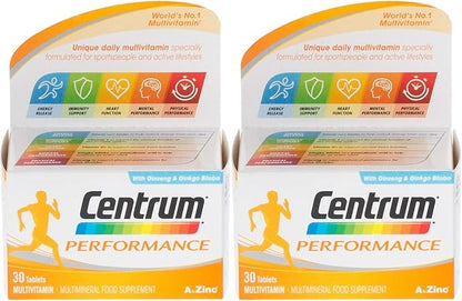 Centrum Performance Multivitamins (Pack of 2), 30 Count