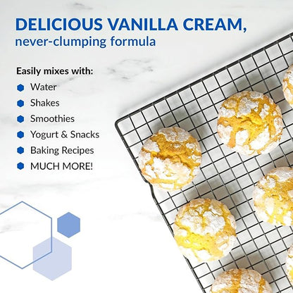 BioTrust Low Carb Protein Powder – Natural and Delicious Whey & Casein Blend from Grass-Fed Hormone Free Cows – Non GMO, Soy Free, Gluten Free, Hormone Free (Vanilla, 3-Pack)