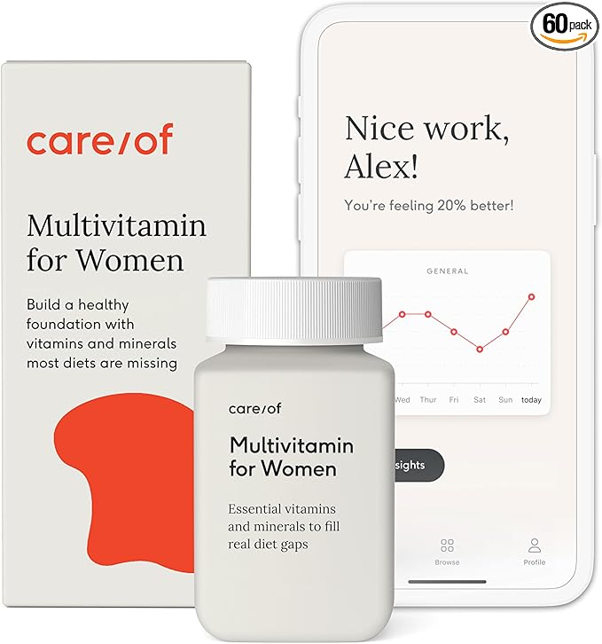 Care/of Multivitamin for Women (60 Count, 30 Day Supply)