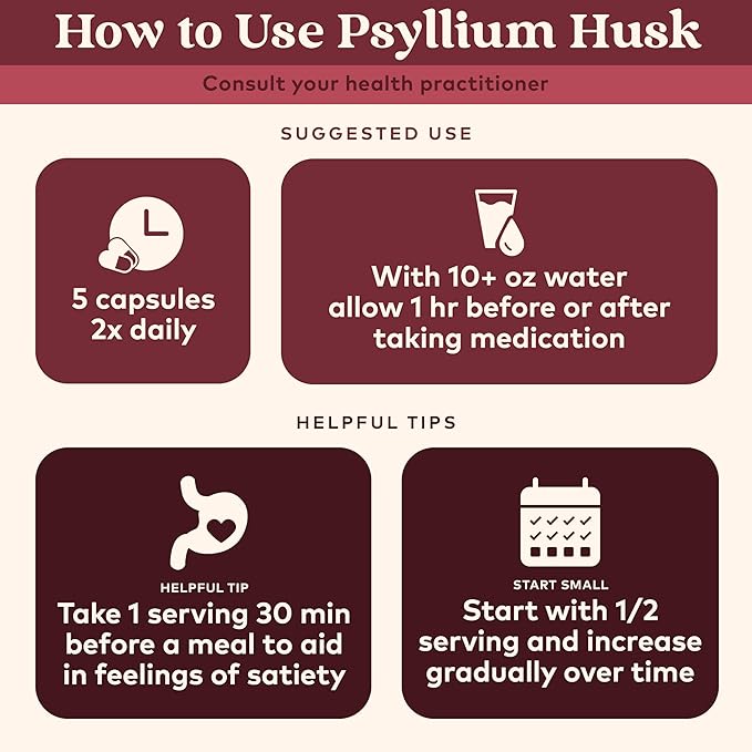 ORGANIC INDIA Psyllium Husk Capsules - Fiber Supplement, Healthy Elimination - Vegan, Keto, Gluten-Free, USDA Certified Organic, Non-GMO, Soluble & Insoluble Fiber Source - 180 Count (Pack of 2)