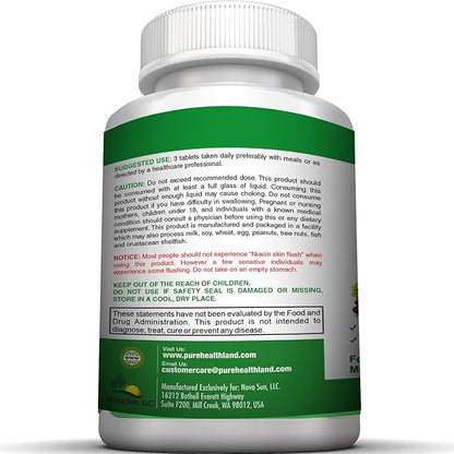 NON GMO Super Daily Multivitamin Supplement Tablets Best For Adult Men Women Seniors With 42 Natural Fruits Vegetables Blend, 21 Essential Vitamins Minerals. 90 Tablets. Vegan Coating Made in USA