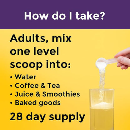 Nature Made Collagen Peptides Powder Type 1 and 3, Joint Support Collagen Powder Unflavored, Sugar Free, Keto Friendly with Biotin for Hair, Skin & Nails Support, 11.2 oz, 28 Day Supply