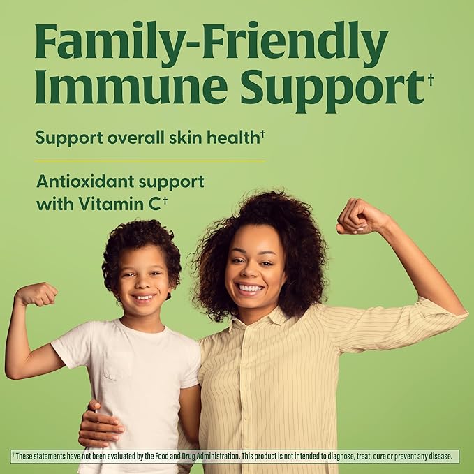 MegaFood C Defense Daily Immune Support Supplement - Chewable Vitamin C Gummies, Tangy Citrus Flavor, Made with Real Food Like Orange & Cranberry, Vegan, Gluten-Free - 70 Gummy Vitamins, 35 Servings