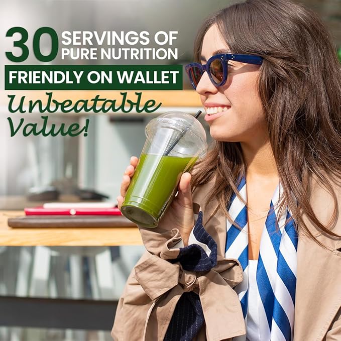 Superfood Reds & Greens Powder - 11.64 oz, Pack of 2, Prebiotics & Probiotics for Digestive Health, Super Greens Powder with Ashwagandha for Gut Health, Immunity, Antioxidants, Vegan