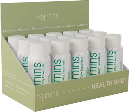 Liquid Multivitamin Shot for Men & Women, Sugar-Free Vitamin & Immune Dietary Supplement, Wellness Shot, Vegan & Clean Ingredients, 15-Pack, 30 fl oz