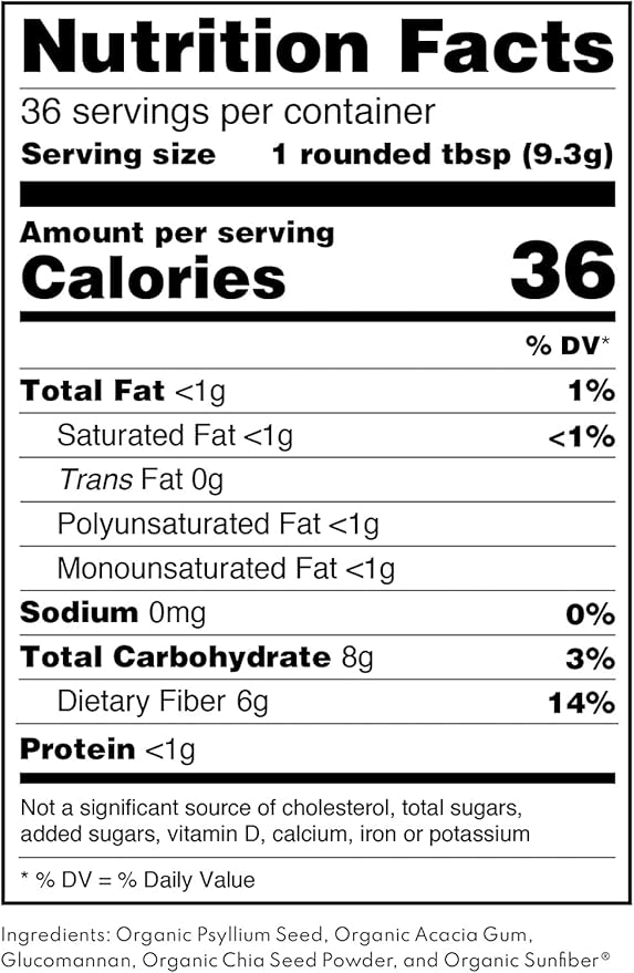 Firm Up Organic Soluble Fiber Supplement for Digestive Gut Health, Diarrhea Control & IBS Relief, Gluten Free Vegan Prebiotic Powder, One Month Supply