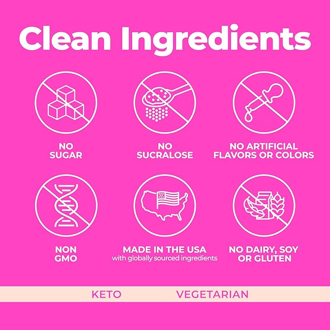 Pureboost Immune Clean Energy Booster, Refreshing Energy Drink Mix and Immunity Supplement with Elderberry, 1,200 mg Vitamin C, Vitamins A + D, and Zinc. Sugar-Free Energy (Elderberry Power, 30 Count)